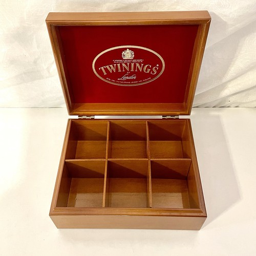 Twinings wooden display box - twinings,