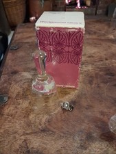 Wedgewood Glass Christmas Bell