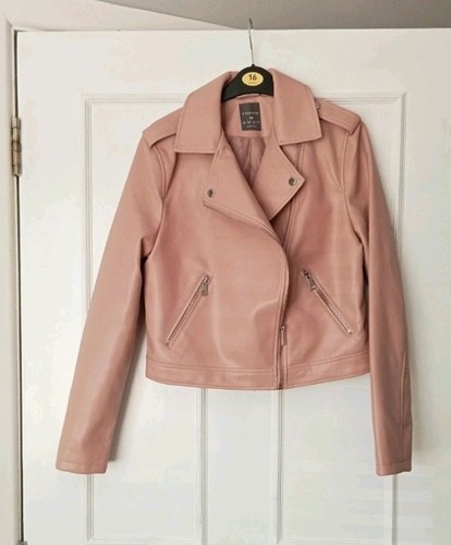 Woman faux leather - woman's, biker