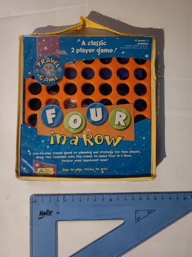 Four row board - in, a