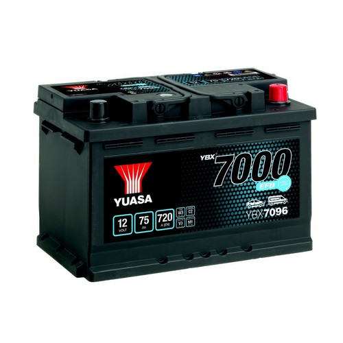Yuasa car battery 12v - car, 75ah