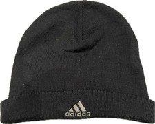 Adidas Black Beanie Woolly Hat