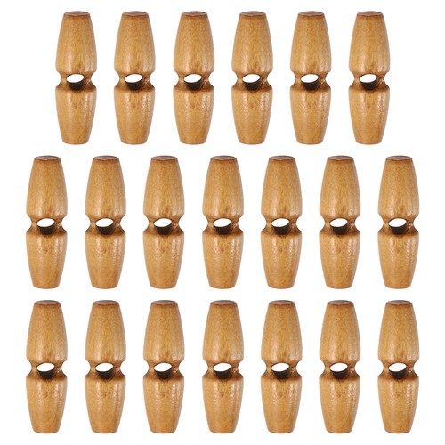 20pcs 30mm light - light, brown
