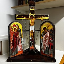 Greek orthodox crucifixion - greek, of