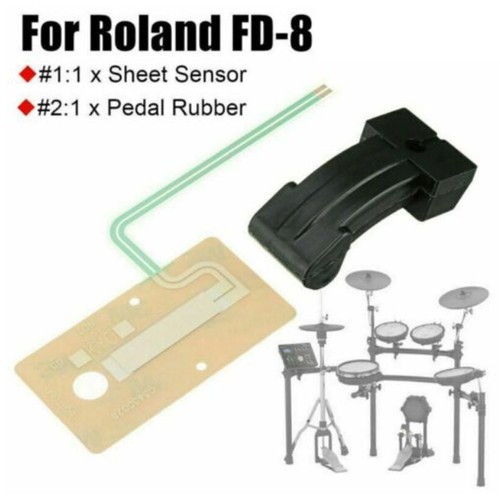 Sheet sensor pedal - rubber, for