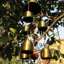 Outdoor Metal Wind Chimes Bells Deep Tone Chapel Bells Garden Hanging Decor