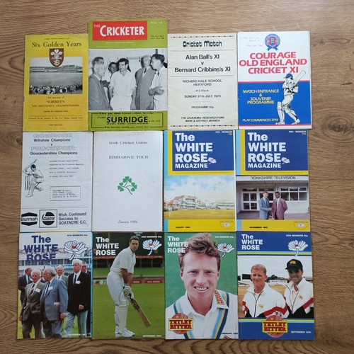 Cricket magazines brochures - magazines,,