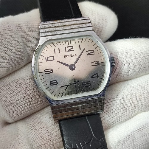 Vintage soviet wrist watch - wrist,
