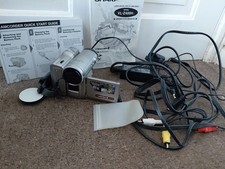 Sharp VL-Z400H-T Handheld Silver Mini DV Camcorder (Untested)