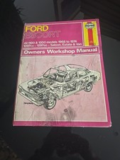 Haynes Owner Workshop Manual - Ford Escort All 1100 & 1300 Models 1968-1974