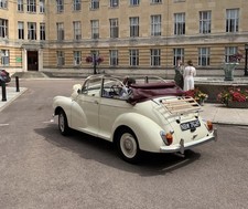 For Sale – 1960s Cream Morris Minor Convertible