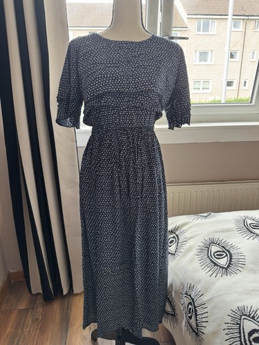 Rayon navy maxi - rayon, one