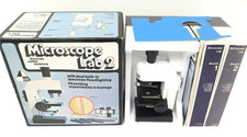 Thomas Salter Microscope Lab 2 Boxed Set + Module 1 + 2 Magnification x50 x100