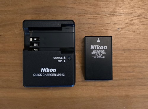Nikon charger en el9 - mh-23, +