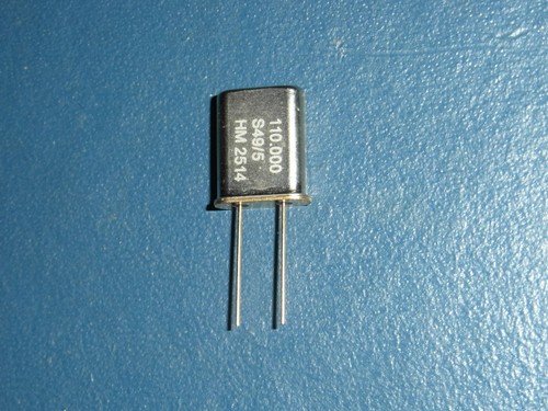 110 mhz tal 1 - mhz, x-tal
