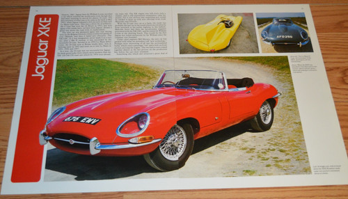 Jaguar xke history info spec - history,
