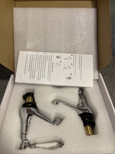 Basin pillar taps - basin, pair