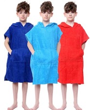 Kids Towel Poncho Bathrobe