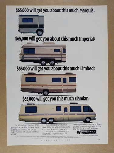 1988 winnebago elandan 37rq - 1988,