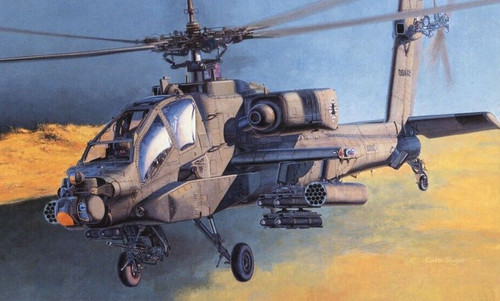 Hasegawa mcdd ah 64a - hasegawa, 1/48