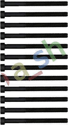 Cylinder head bolt kit - head,