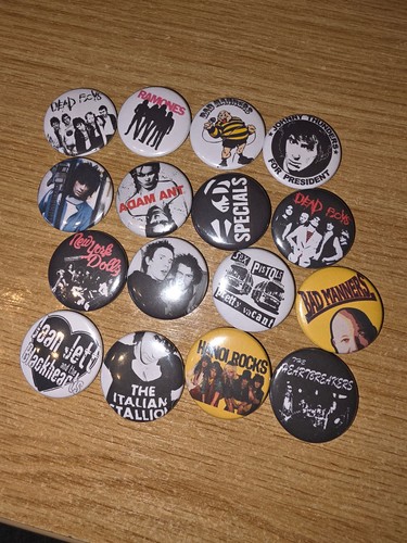 Punk ska badges - 16, sex