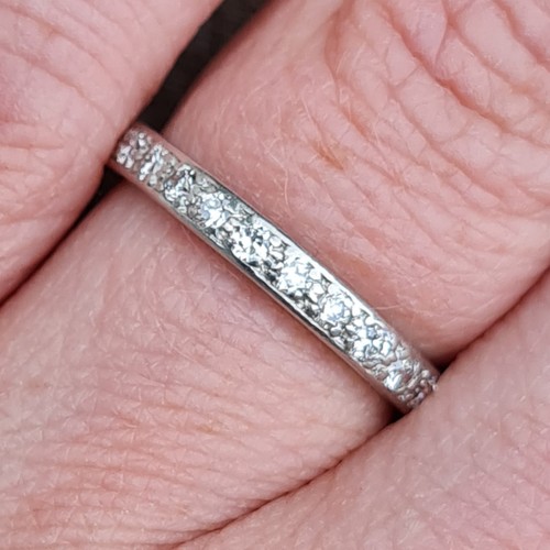 Antique art deco solid 18ct - antique,