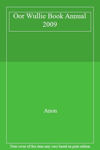 Oor wullie book annual - book,