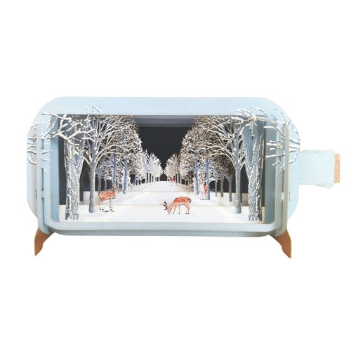 Message bottle pop up - message,