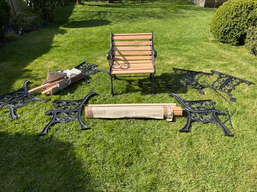 Cast iron garden furniture - garden,