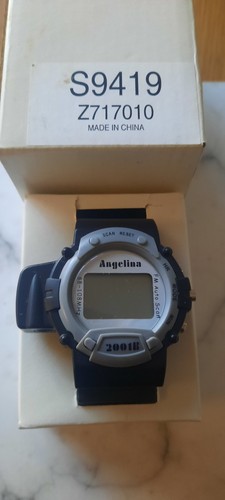 Vintage watch radio and - +, fm
