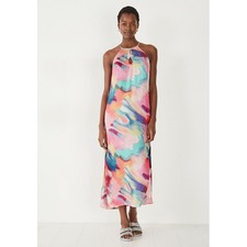 Hush Maxi Dress UK10 in Multi