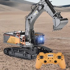 Remote Control Excavator 1:14 22 Channel RC Excavator with Sound & Light Gifts