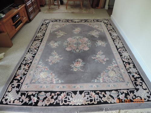 Chinese superwashed wool rug - chinese,