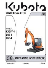 KUBOTA MINI EXCAVATOR KX057-4