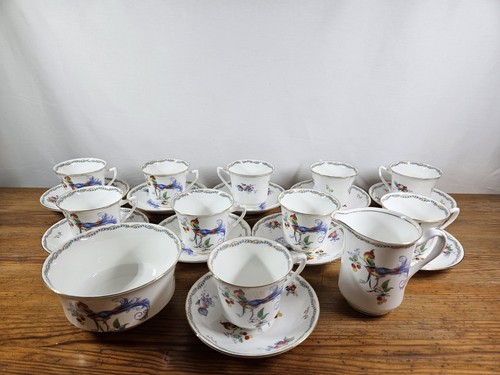 Shelley china tea set - china,