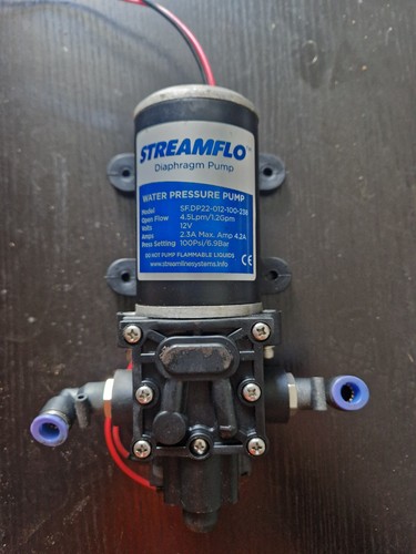 12v streamflo water pressure - 12v,