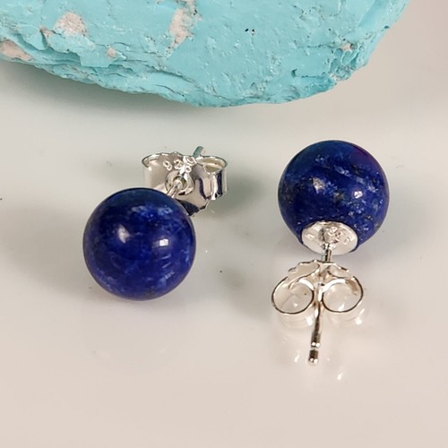 925 sliver natural blue lapis - 925,
