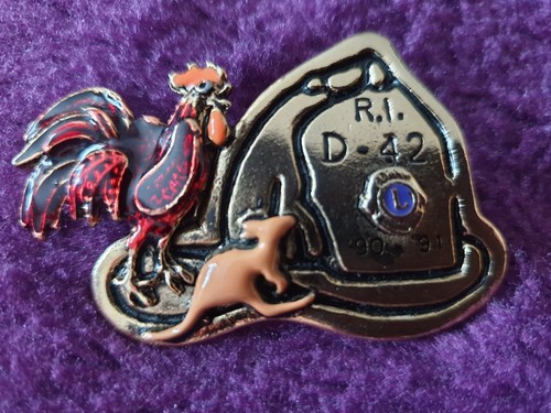 Lions club international pin - lions,