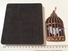 Sizzix Bigz Tim Holtz Alterations Caged Bird ~ Craft Die ~ Mixed Media