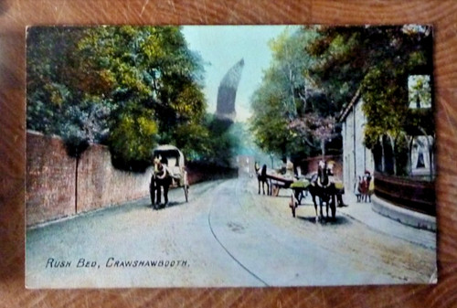 Postcard crawshawbooth rush - postcard,