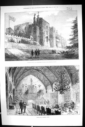 Old 1873 berkeley castle - old,