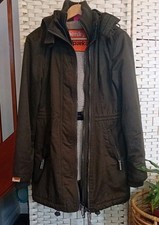Superdry Professional Windparka in dark Khaki size Medium
