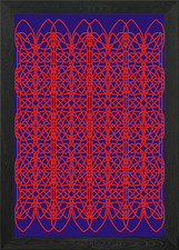 008 Divider Screen Framed Wall