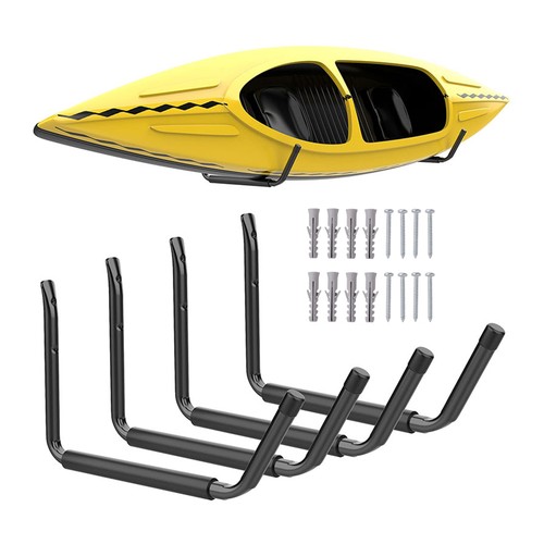 4pack kayak storage racks wall - storage,