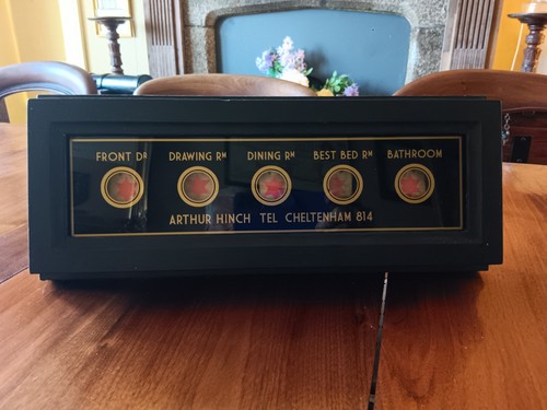 Butlers bell indicator box - box, 5