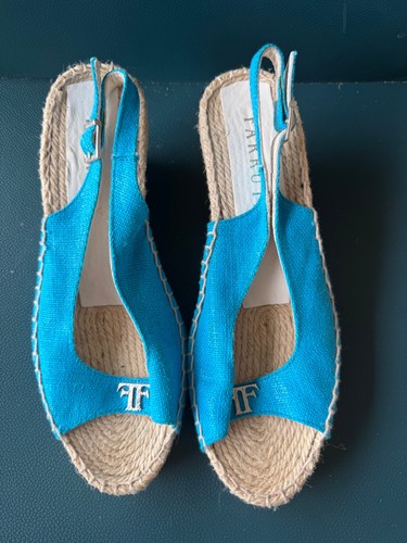 Spanish turquoise wedge - turquoise,