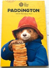 2018 The Royal Mint “Paddington” Celebrating  60 Years 50p Coin Collector Album
