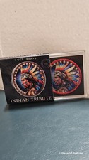 2025 Intaglio Indian Tribute 1oz .999 Silver Fully Colorized Medal Only 199 Pcs