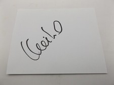 HAND SIGNED 6" x 5" AUTOGRAPH BOOK PAGE - KEVIN LISBIE - FOOTBALL